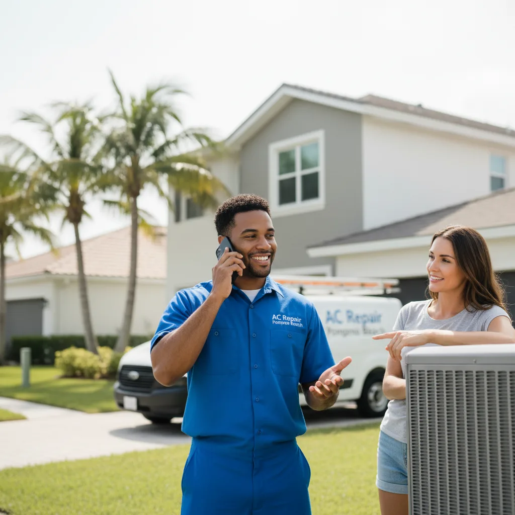 AC Repair Pompano Beach customer support in Monmouth Junction